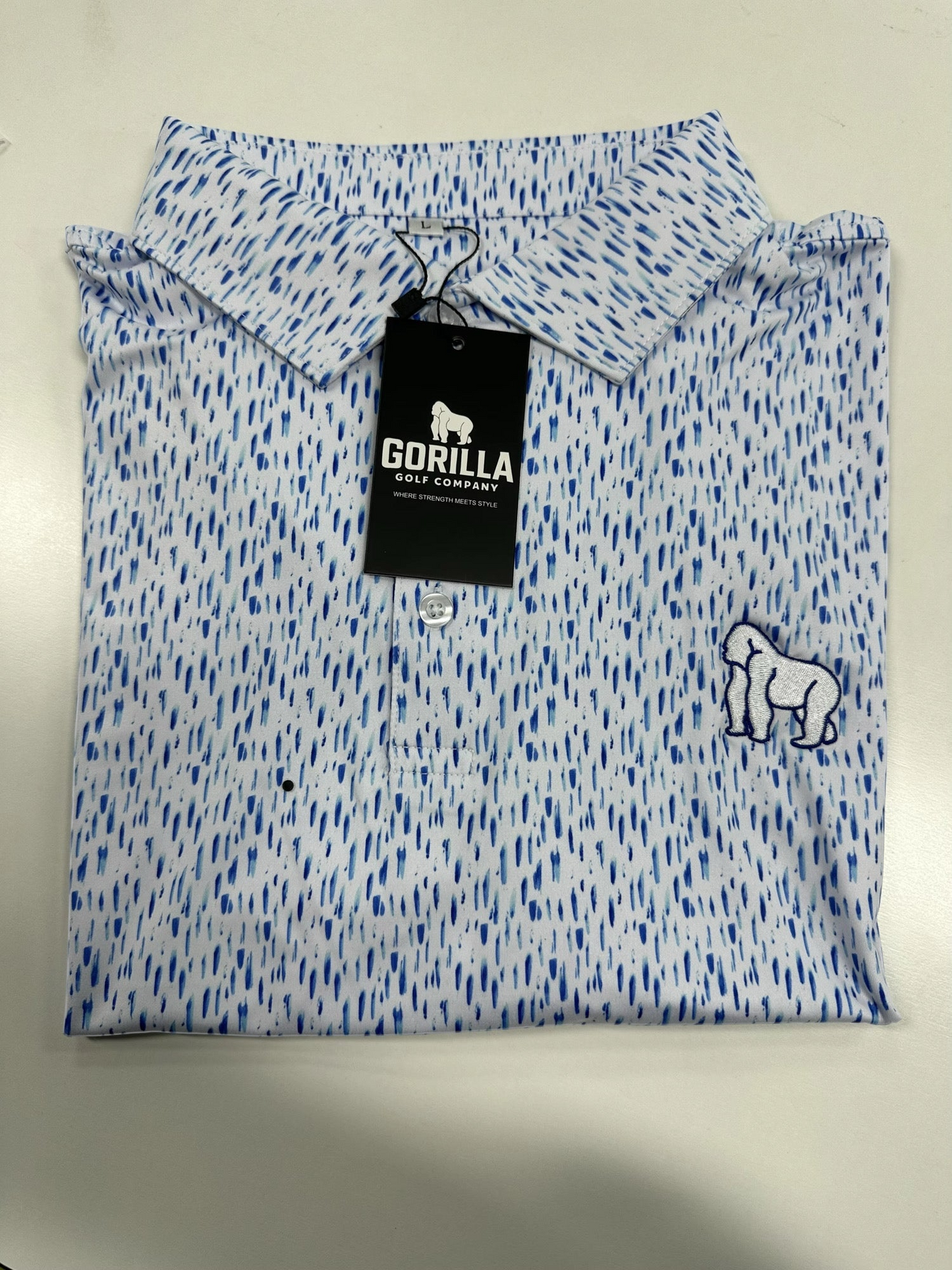 Golf White Rain Polo (Classic Fit)