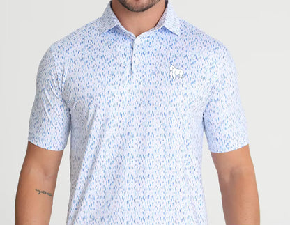 Golf White Rain Polo (Classic Fit)