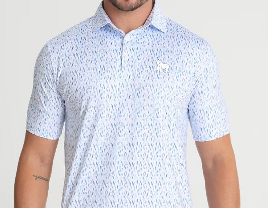 Golf White Rain Polo (Classic Fit)